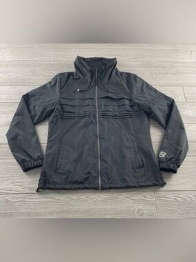 New Balance Women's Black Lightweight Zip Windbreaker Jacket